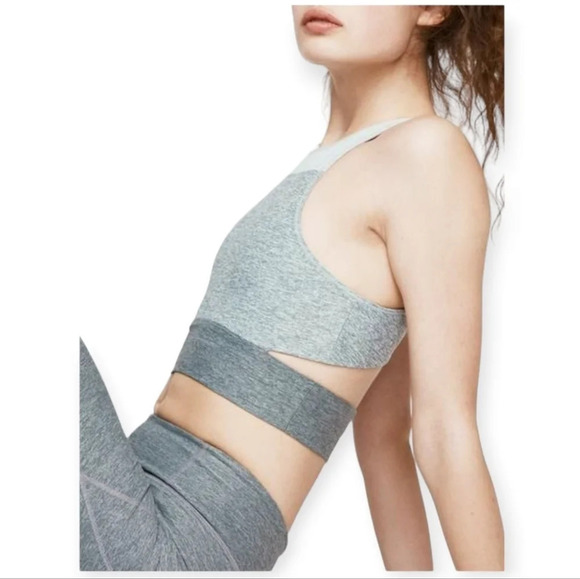 Outdoor Voices Splashback Colourblock Crop  Tank with Back Cut Out XS - Picture 16 of 16